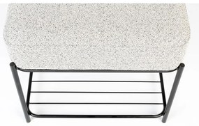 Svetlosivý taburet Milou – White Label