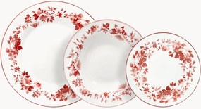 Porcelánová súprava riadu New Charlotte, 6 osôb, 18 ks