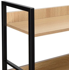 Policový regál VARBERG Modern Oak