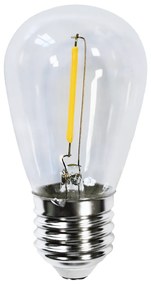 Dekoračná LED žiarovka E27 teplá 2700k 0,5w 40 lm