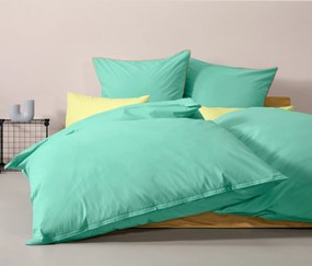 Posteľná bielizeň renforcé, tyrkysová, štandardná veľkosť