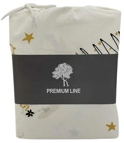 Bavlnené obliečky FROST & GOLD biele Rozmer obliečky: 70 x 90 cm | 140 x 200 cm