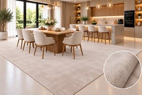 Koberec Plush BEIGE rozmery koberec: 60x100 cm