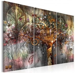 Artgeist Obraz - Golden Tree I Veľkosť: 120x80, Verzia: Na talianskom plátne