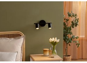 Atmosphera - Bodové svietidlo VICO 2xGU10/25W/230V čierne