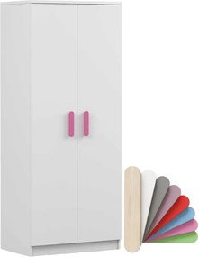 Šatníková skriňa SCOUT - biela (viac variant)