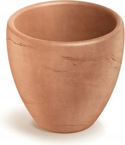 Plastový květináč CANOLOS terakota