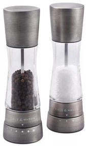 Cole&Mason Cole&Mason - Sada mlynčekov na soľ a korenie DERWENT 2 ks 19 cm matný chróm GG403