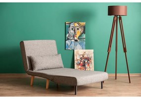 Svetlosivé kreslo Folde – Artie