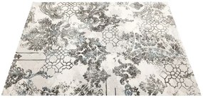 Koberec Argent 14721 U11 ornament modrý / krémový / sivý
