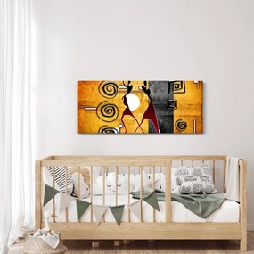 Obraz - Staroveká maľba (120x50 cm)