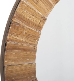 Zrkadlo Jazlyn, hnedé