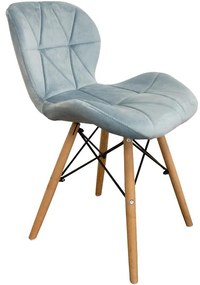 Stolička Malta modrá