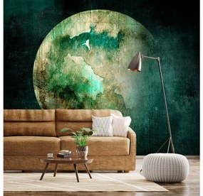 Artgeist Fototapeta - Green Pangea Veľkosť: 100x70, Verzia: Premium