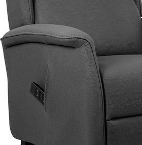Elektrické polohovacie kreslo TV-1192 Farba: Sivá