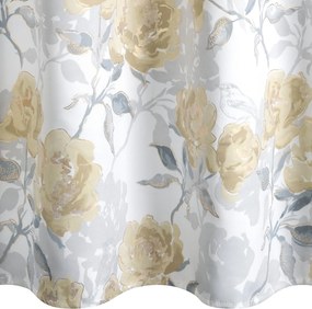 ZÁVES NA KRÚŽKOCH INARI 140X250 CM KVETY