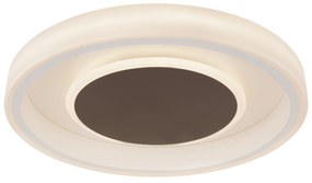 GLOBO Stropné LED stmievateľné osvetlenie GOFFI, okrúhle, 495mm