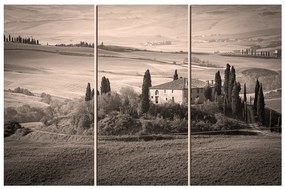 Obraz na plátne - Talianská venkovská krajina 1156QB (135x90 cm)