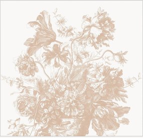 Vliesová tapeta Engraved Flowes