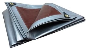 Sammer Kvalitná celta v strieborno hnedej farbe 210g/m2 210g 3 x 4m