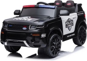 LEAN CARS Elektrické policajné autíčko BBH-021 čierne