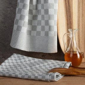 Sada kuchynských utierok MAURO strieborná