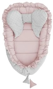 BELISIMA Hniezdočko pre bábätko Minky Belisima Mouse ružové