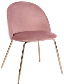 Súprava 4 stoličiek „Tanya Pink", 55 x 49 x 77 cm