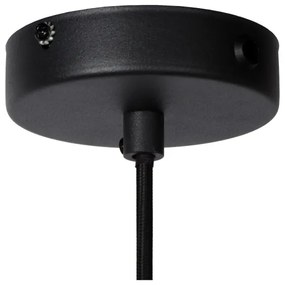 Lucide 78395/01/30 - Luster na lanku GASSET 1xE27/60W/230V čierna