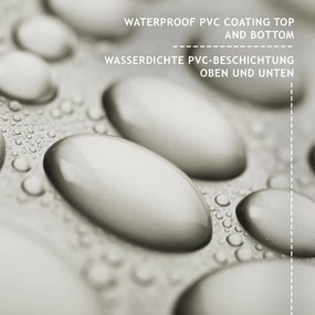 JAGO Plachta 650 g/m², hliníková oka, sivá, 3 x 6 m