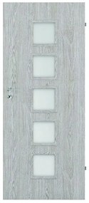 Dvere vnútorné Vedi 5*5 60P dub strieborný