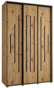 Skriňa 45 Canaris 12 150 artisan/čierna