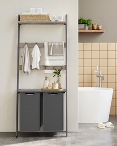 VASAGLE Kôš na bielizeň 92 l SONGMICS BLH221 Farba: sivá