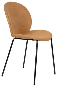 Okrovožlté jedálenské stoličky v súprave 2 ks Bonnet - Zuiver