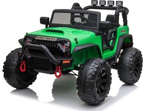 LEAN CARS Autobatéria Jeep JC666 Green