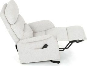 Polohovacie kreslo béžové, elektrické TV-L8960 CRM2