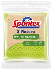 Spontex Natura Viacúčelová hubová utierka 3 ks