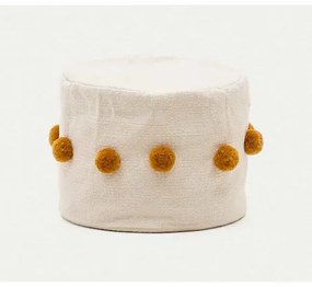 MANUA detský puf Horčicová