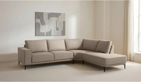 Svetlohnedá rohová pohovka (pravý roh) Copenhagen – Scandic