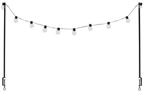 Solárna svetelná reťaz počet žiaroviek 10 ks dĺžka 220 cm – Esschert Design