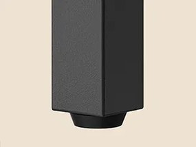 Dvoulůžková postel Timaro 160x200 s nabíjecí stanicí a LED osvětlením šedá