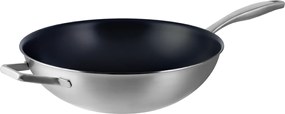 Wok so sklenenou pokrievkou  Ø 30 cm H: 8.5 cm - Sirius Terra Multi-layer Lunasol - 601213