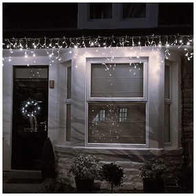 Solight 1V40-WW - LED Vonkajší vianočný svetelný záves 120xLED/230V 3 m IP44
