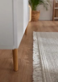Koberec Agnella Noble Nizer svetlosivý strapce