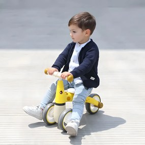 ECOTOYS odrážadlo Žirafa – balančný bicykel 12–36 m, EVA kolesá, ľahký 2 kg