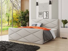 Kontinentálna posteľ Peregryn 4, Rozmer postele: 140x200, Dostupné poťahy: Rico 01