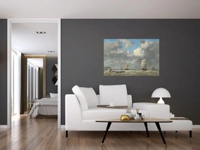 Obraz - Eugène Boudin, Le Havre, reprodukcia (90x60 cm)