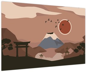 Obraz - Japonsko N⁰1 (90x60 cm)