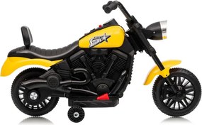 Elektrická motorka STAR žltá