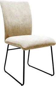 Jedálenská stolička Sephia, svetlobéžová štruktúrovaná látka%